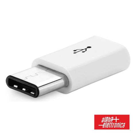 64 540 Ficha Adaptadora Usb C Macho Micro Usb B Fêmea Viptrónica