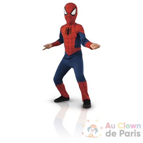 D Guisement Spiderman Enfant Au Clown De Paris