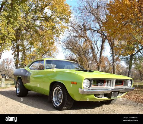 Classic Barracuda car Stock Photo - Alamy