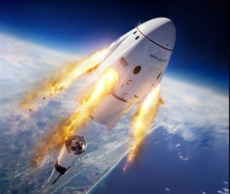 Spacex载人龙飞船发射成功，马斯克的火星殖民梦还有多远？界面新闻 · 科技