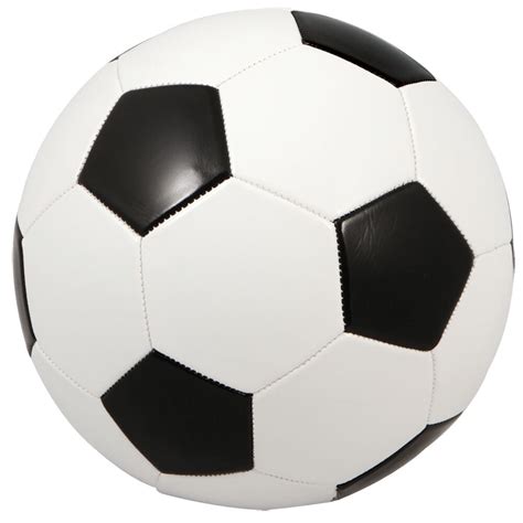 Real Black And White Soccer Ball