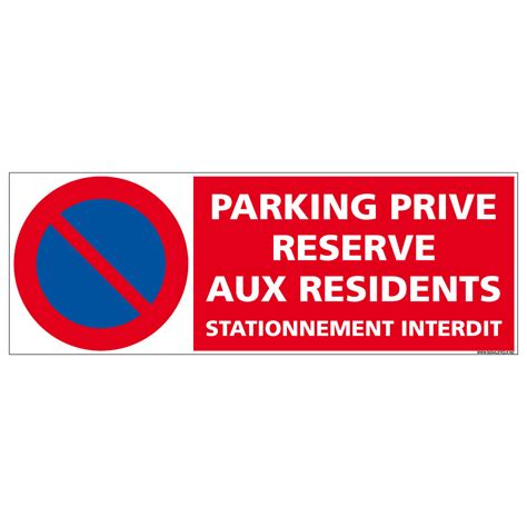 Panneau Parking Priv Okgo Net