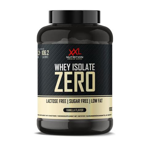 Whey Isolate Zero XXL Nutrition 1000g FO Nutrition Shop