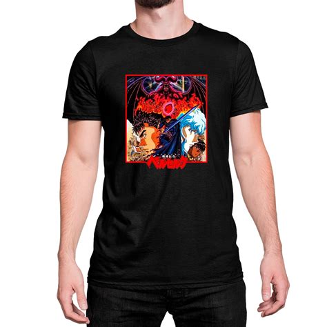 Camiseta Basica Unissex Anime Berserk Poster Cora O Devil Submarino