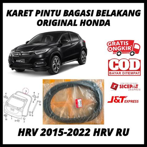 Jual Karet Pintu Bagasi Belakang Hrv