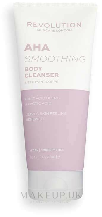 Revolution Skincare Body Aha Smoothing Body Cleanser Cleansing Aha