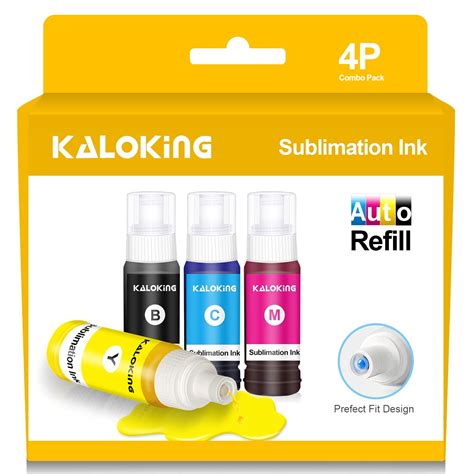 KALOKING 400ML Sublimation Ink For Epson 2800 Refilled Sublimation Ink