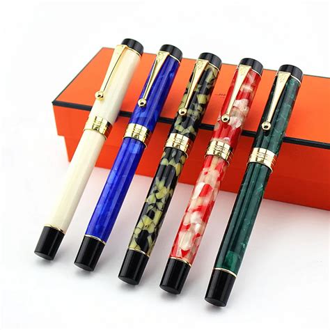 Jinhao Centennial Resin Fountain Pen Ef F Kgp M Bent Nib