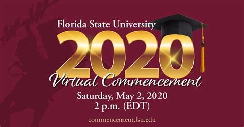 Fsu To Host Virtual Commencement Ceremony For Spring 2020 Florida State University News