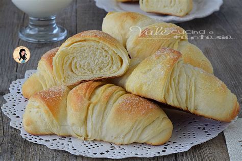 Cornetti Con Il Metodo Delle Sfogliette Ricetta Cornetti Facili