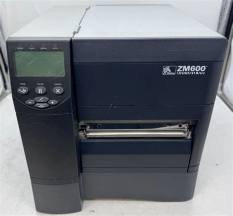 Zebra ZM600 Wide 6 Thermal Transfer Label Barcode Printer LAN EBay