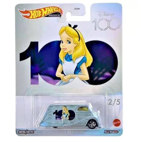 Hot Wheels Premium Disney Deco Delivery Alice In Wonderland Picclick Uk