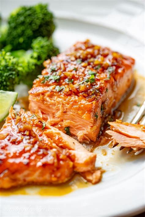 Spicy Honey Glazed Salmon Recipe Saving Room For Dessert