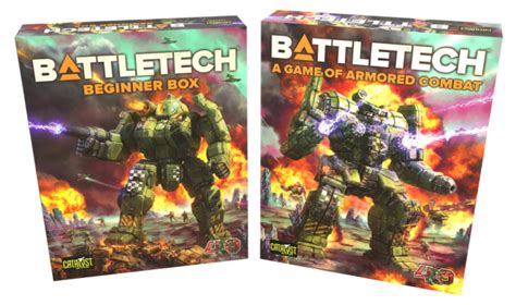 ICv2 Two 40th Anniversary Cover BattleTech Boxed Sets Announced