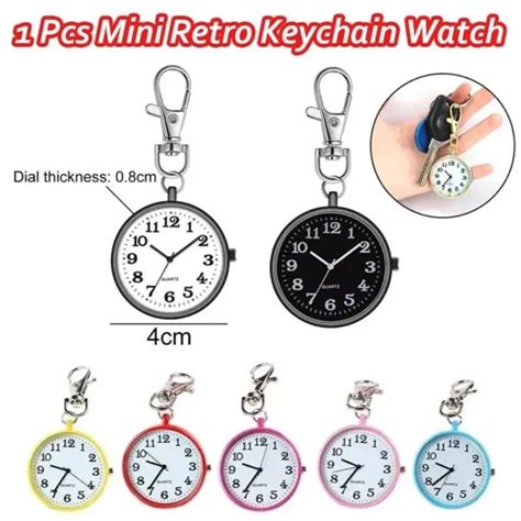 1 Pc Mini Retro Schl Ssel Bund Uhr Alten Mann Student Krankens Ch