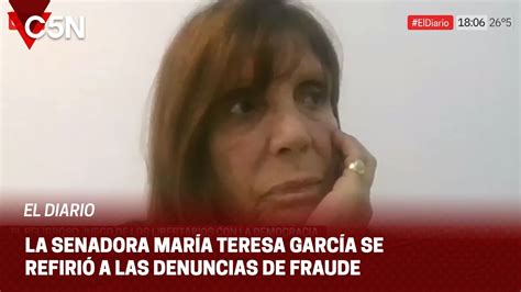 Mar A Teresa Garc A No Hubo Inconvenientes Ni En Las Generales Ni En