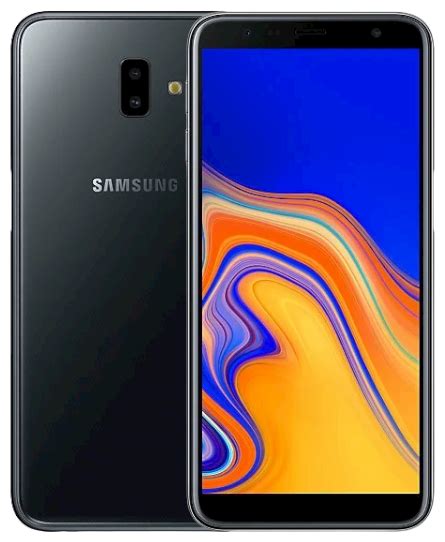 Смартфон Samsung Galaxy J6+ (2018) 3/32 ГБ, Dual nano SIM, черный ...