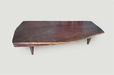 Rare Mahoni Wood Coffee Table 84TH - Andrianna Shamaris