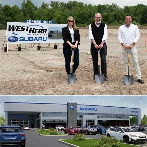 West Herr Groundbreaking For New Subaru Lockport Location West Herr