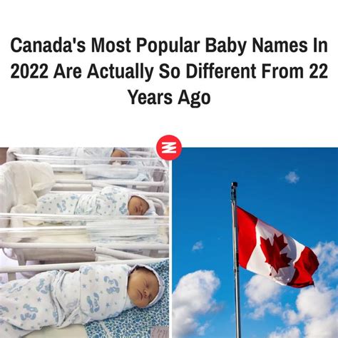 Canada S Most Popular Baby Names In 2022 Are Actually So Different From