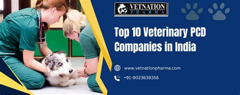 Top 10 Veterinary PCD Companies In India