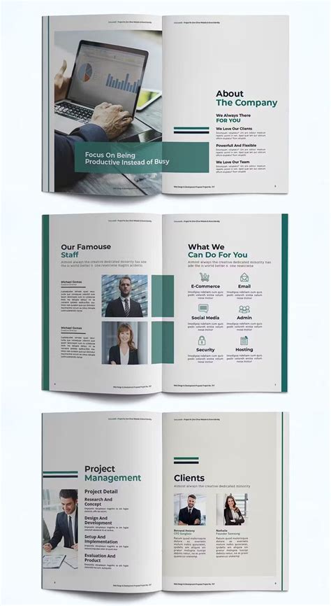 Professional Proposal Template INDD IDML Proposal Templates Project