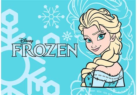 Elsa Frozen Vector And Coloring Design Free - Download Free Vector Art ...