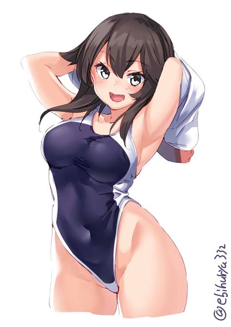 Hayasui Kantai Collection Drawn By Ebifurya Danbooru