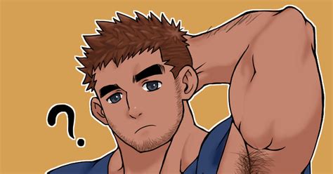 Bara Gay Muscle Hairy Armpit Pixiv