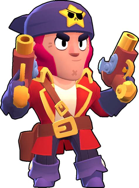 Colt Skin Corsair Brawl Stars Png