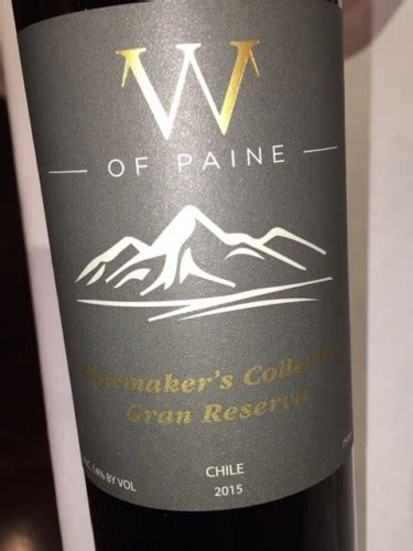 William Cole W Of Paine Winemaker S Collection Grand Reserve Vivino