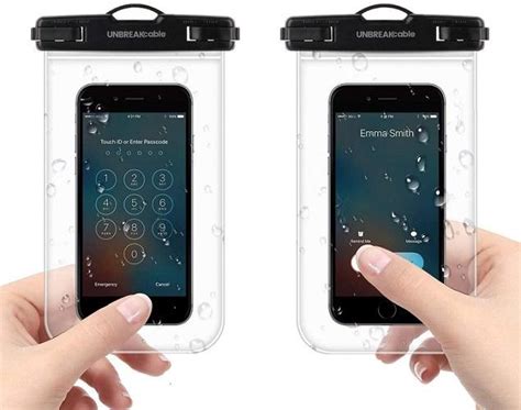 Fundas impermeables para proteger tu teléfono móvil