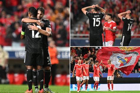 Dura Derrota La Juventus Cae De Visita Ante El Benfica Y Queda