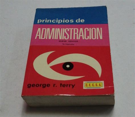 Principios De Administracion Terry Y Franklin en Mercado Libre México