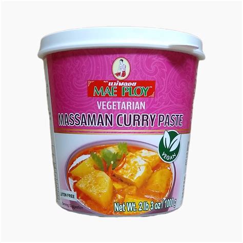 Mae Ploy Vegetarian Massaman Curry Paste 1kg Yumyumthaishop Co Uk