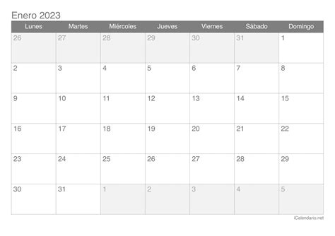 Calendarios Mensual Para Imprimir Pdf Image To U