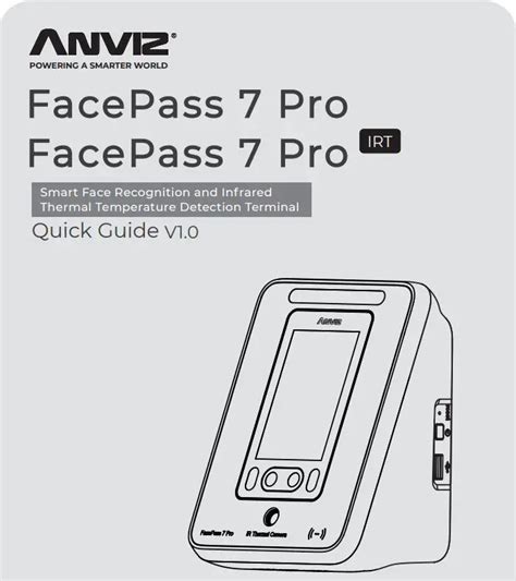 Anviz Facepass Pro Smart Face Recognition And Infrared Thermal