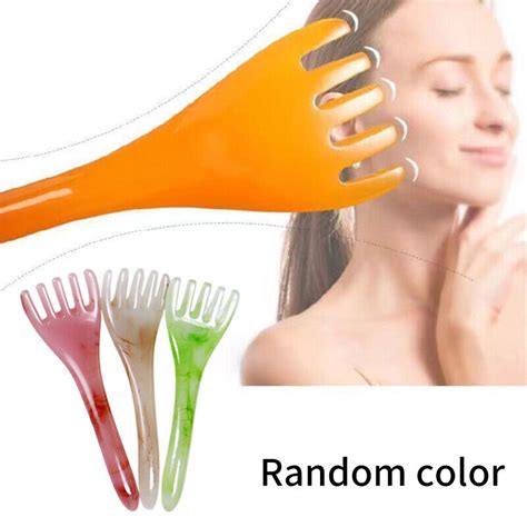 Head Five Claw Sha Gua Massager Scalp Massage Body Leg For Neck Resin