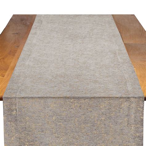 Nova Silver Table Runner Linen Rentals Wedding Table Linen Runners