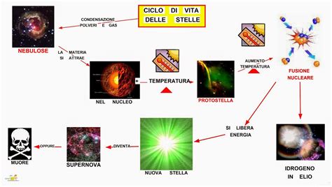 Nascita Evoluzione E Morte Di Una Stella Capovolgilescienze