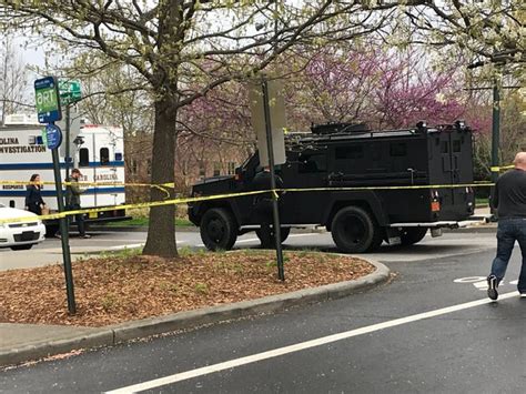 Photos Police Investigate Shooter Outside Buncombe County Courthouse