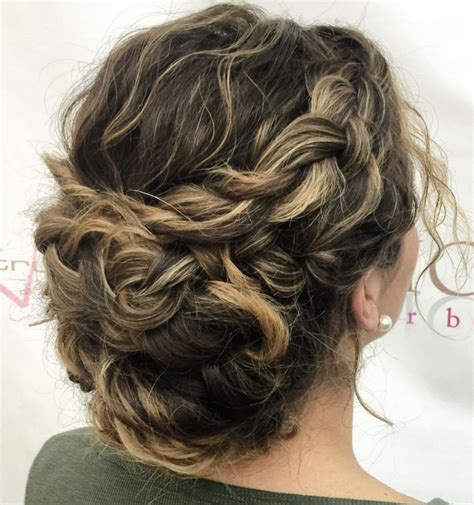 79 Popular How To Do A Curly Bun Updo With Simple Style The Ultimate