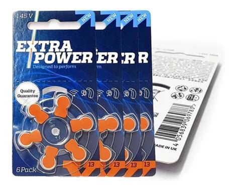 Kit Baterias Pilhas Aparelho Auditivo Extra Power Mercadolivre