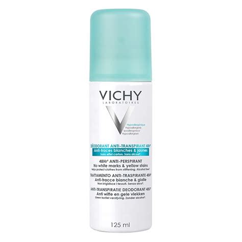 Vichy Dermo Tol Rance D Odorant Anti Transpirant H Anti Traces Jaunes