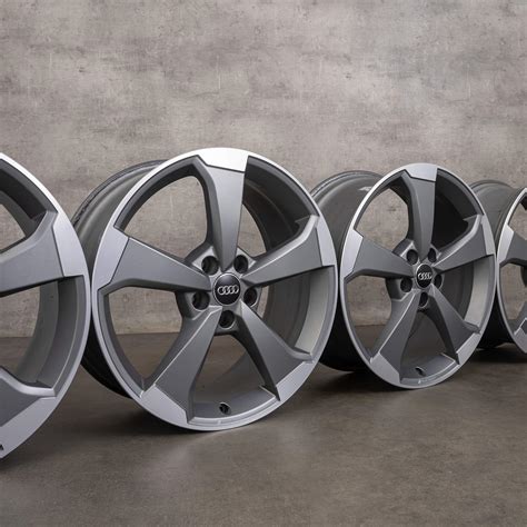 Original Audi A3 S3 Rs3 8v 19 Inch Rims 8v0601025fa Aluminum Rotor