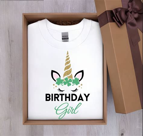 Unicorn Birthday Girl Svg Unicorn Face Svg Unicorn Svg Birthday Girl