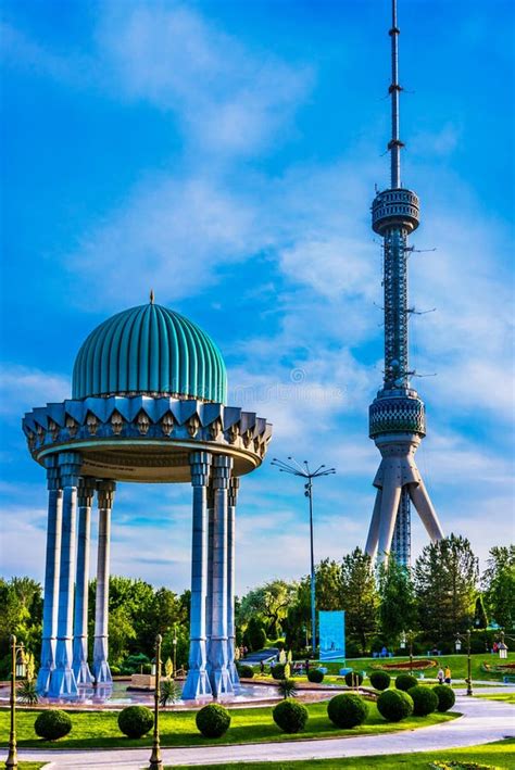 Memorial To The Victims Of Repression And TV Tower In Tashkent