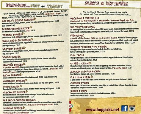 Menu At Hops N Drops Pub Bar Issaquah