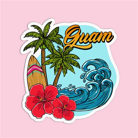 Guam Sticker – GirlsPrintingHouse