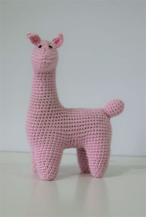 Alpaca Llama Handmade Toy Baby Pink — Aussie Alpaca World